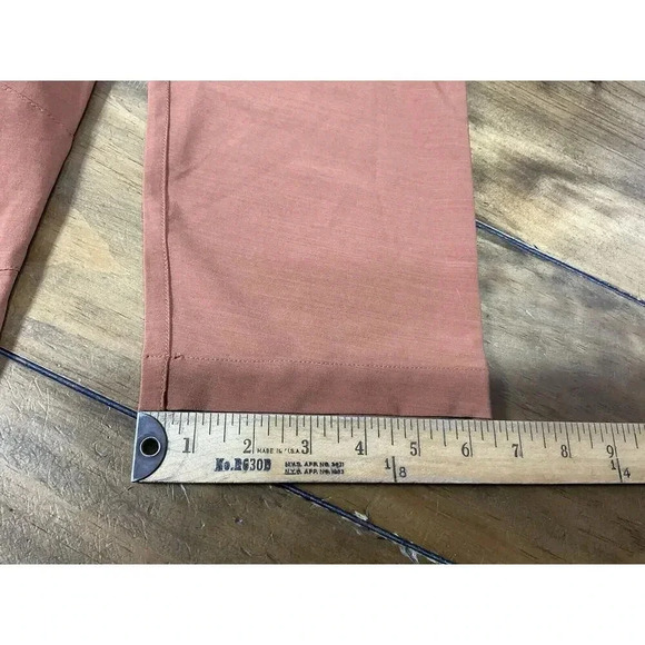 Fabletics Only Pants Mens Size Small Classic Fit Burnt Orange Performance - Picture 8 of 9